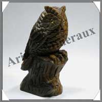 CHOUETTE - OEIL DE TIGRE - 125 mm - 530 grammes - A001