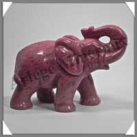 ELEPHANT - RHODONITE - 90x50x35 mm - 290 grammes - A002