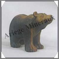 OURS - OEIL DE TIGRE - 55 mm - 50 grammes - C001