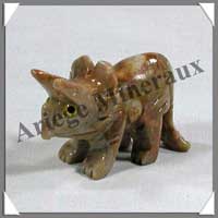 TRICERATOPS - STEATITE - 30 mm - A