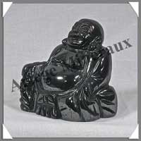 HEMATITE - Bouddha Chinois - 70 mm - A001