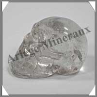 QUARTZ Fum� - Cr�ne - 40x35x25 mm - 60 grammes - A007