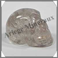 QUARTZ Fum� - Cr�ne - 40x35x25 mm - 60 grammes - A008