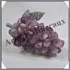 AMETHYSTE - Grappe de Raisin - 85 mm - 98 gr - M010 Br�sil
