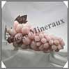 QUARTZ ROSE - Grappe de Raisin - 260 mm - 1960 gr - M003 Br�sil