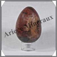 BOIS FOSSILE - Oeuf - 85 mm - 370 grammes - R002