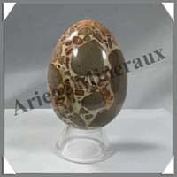 LEOPARDITE - Oeuf - 60 mm - 155 grammes - A001