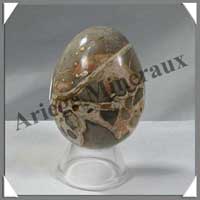 LEOPARDITE - Oeuf - 53 mm - 120 grammes - A002