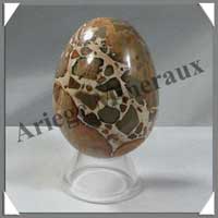 LEOPARDITE - Oeuf - 55 mm - 131 grammes - A006