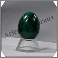 MALACHITE - Oeuf 38 mm - 61 gr - P015