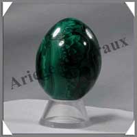 MALACHITE - Oeuf 52 mm - 163 gr - P018