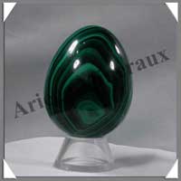 MALACHITE - Oeuf 58 mm - 233 gr - P019