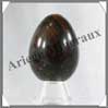 OBSIDIENNE MOHAGANY - Oeuf - 55 mm - 90 grammes - M003 Mexique