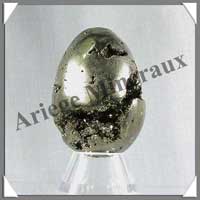 PYRITE - Oeuf - 50 mm - 146 grammes - A006