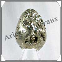 PYRITE - Oeuf - 55 mm - 200 grammes - A011