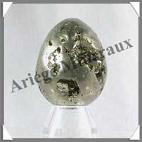 PYRITE - Oeuf - 50 mm - 160 grammes -  A015