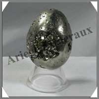 PYRITE - Oeuf - 45 mm - 138 grammes - A029