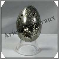 PYRITE - Oeuf - 47 mm - 120 grammes- A030