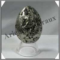 PYRITE - Oeuf - 50 mm - 128 grammes - A031