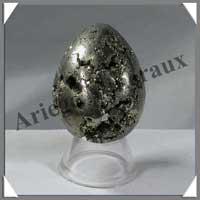 PYRITE - Oeuf - 48 mm - 140 grammes - A032