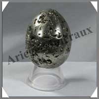 PYRITE - Oeuf - 48 mm - 149 grammes - A034