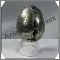 PYRITE - Oeuf - 50 mm - 144 grammes - A037