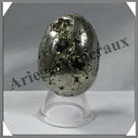 PYRITE - Oeuf - 50 mm - 167 grammes - A039