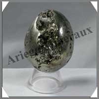 PYRITE - Oeuf - 53 mm - 169 grammes - A042