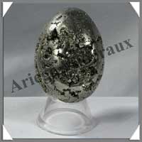PYRITE - Oeuf - 55 mm - 184 grammes - A044