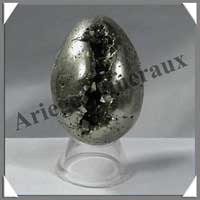 PYRITE - Oeuf - 55 mm - 201 grammes - A045