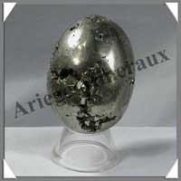 PYRITE - Oeuf - 55 mm - 202 grammes - A046