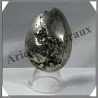 PYRITE - Oeuf - 55 mm - 200 grammes - A047