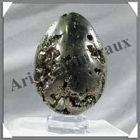PYRITE - Oeuf - 130 mm - 2 340 grammes - A049