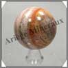 JASPE PAYSAGE - Sphère - 70 mm - 560 grammes - M001 Mexique