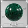 MALACHITE - Sphère - 75 mm - 875 grammes - P002 Zaïre