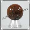 OBSIDIENNE MOHAGANY - Sphère - 40 mm - 80 grammes - C002 Mexique