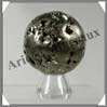 PYRITE - Sphère - 55 mm - 390 grammes - A012 Pérou