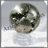 PYRITE - Sphère - 70 mm - 668 grammes - A029 Pérou