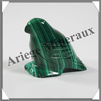 AIGLE - MALACHITE - 40x40x25 mm - 57 grammes - B001