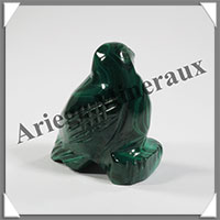 AIGLE - MALACHITE - 50x40x25 mm - 77 grammes - B002