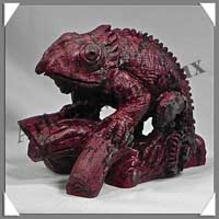 CAMELEON - JASPE BRECHIQUE - 95x70x55 mm - 310 grammes - A001