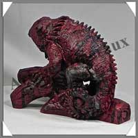 CAMELEON - JASPE BRECHIQUE - 95x70x55 mm - 310 grammes - A001