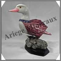 CANARD - ARAGONITE - 200x150x130 mm - 2260 grammes - A017