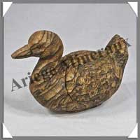 CANARD - JASPE du KALAHARI - 85x55x35 mm - 145 grammes - C003