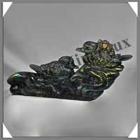CANARDS (Couple) - LABRADORITE - 190x85x20 mm - 440 grammes - A001