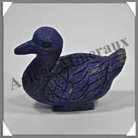 CANARD - LAPIS LAZULI - 70x55x30 mm - 130 grammes - A001