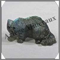 CHAT - LABRADORITE - 40x30x20 mm - 30 grammes - A007