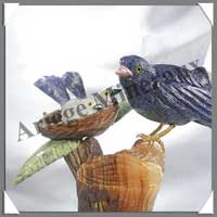 CHAUCHIN (Nid) - SODALITE - 200 mm - 900 grammes - A001