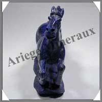 CHEVAL - LAPIS LAZULI - 170 mm - 540 grammes -  C001