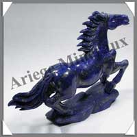 CHEVAL - LAPIS LAZULI - 170 mm - 540 grammes -  C001